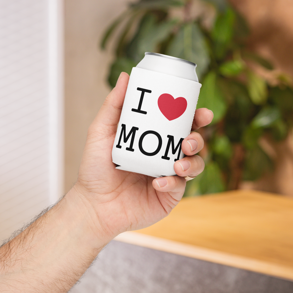 I Love Mom - Can cooler